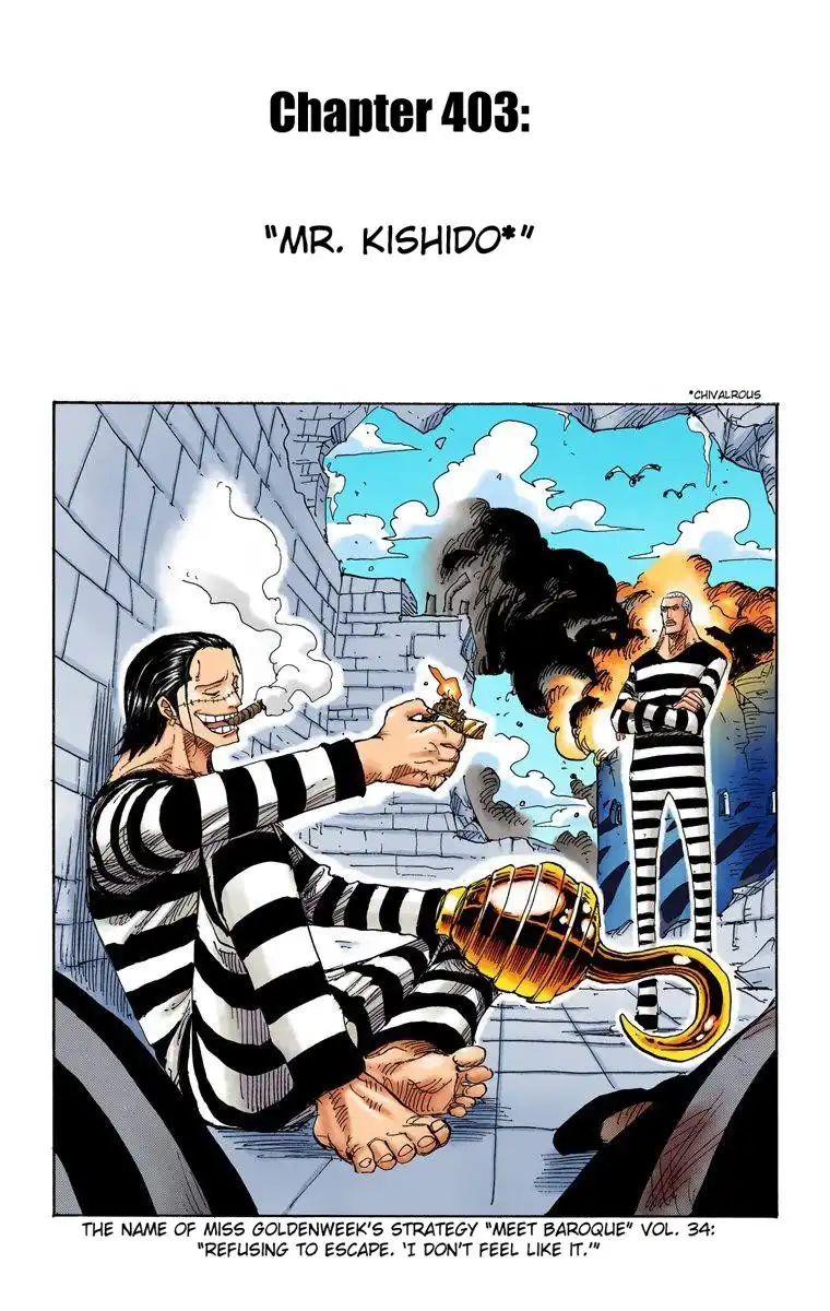 One Piece - Digital Colored Comics Chapter 403 2